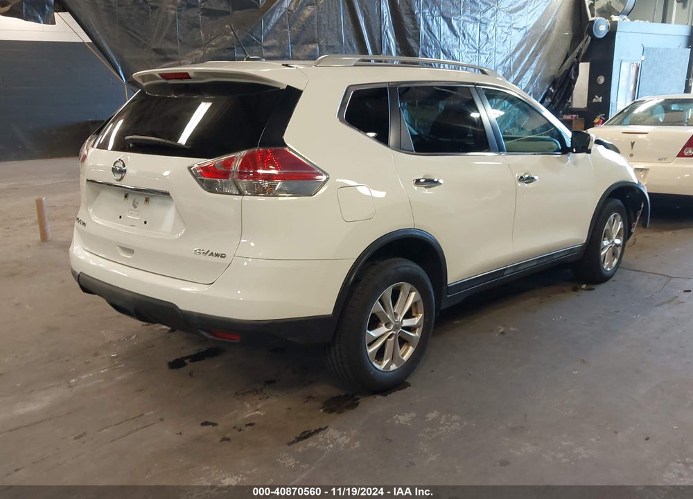 2015 NISSAN ROGUE SV VIN: 5N1AT2MVXFC851934