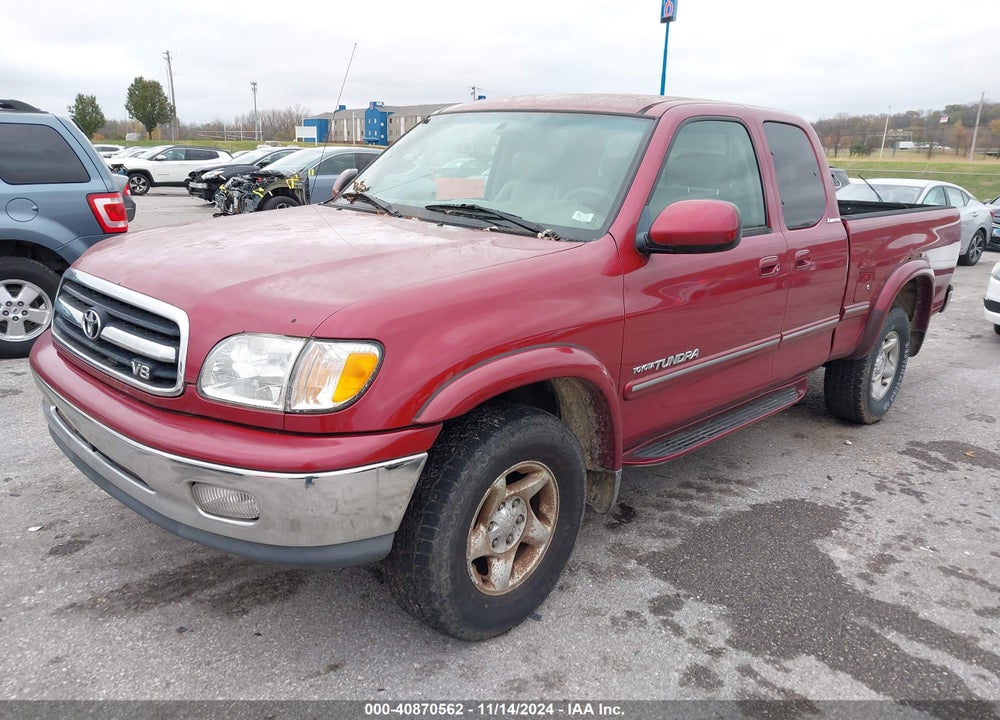 2000 TOYOTA TUNDRA LTD V8 VIN: 5TBBT481XYS056419