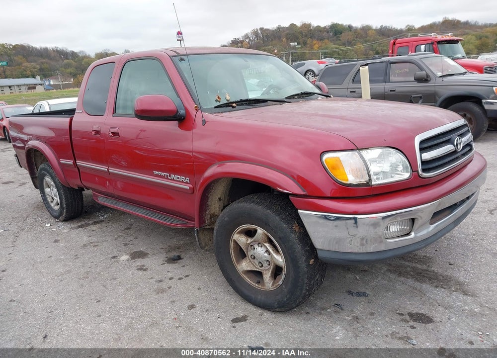 2000 TOYOTA TUNDRA LTD V8 VIN: 5TBBT481XYS056419
