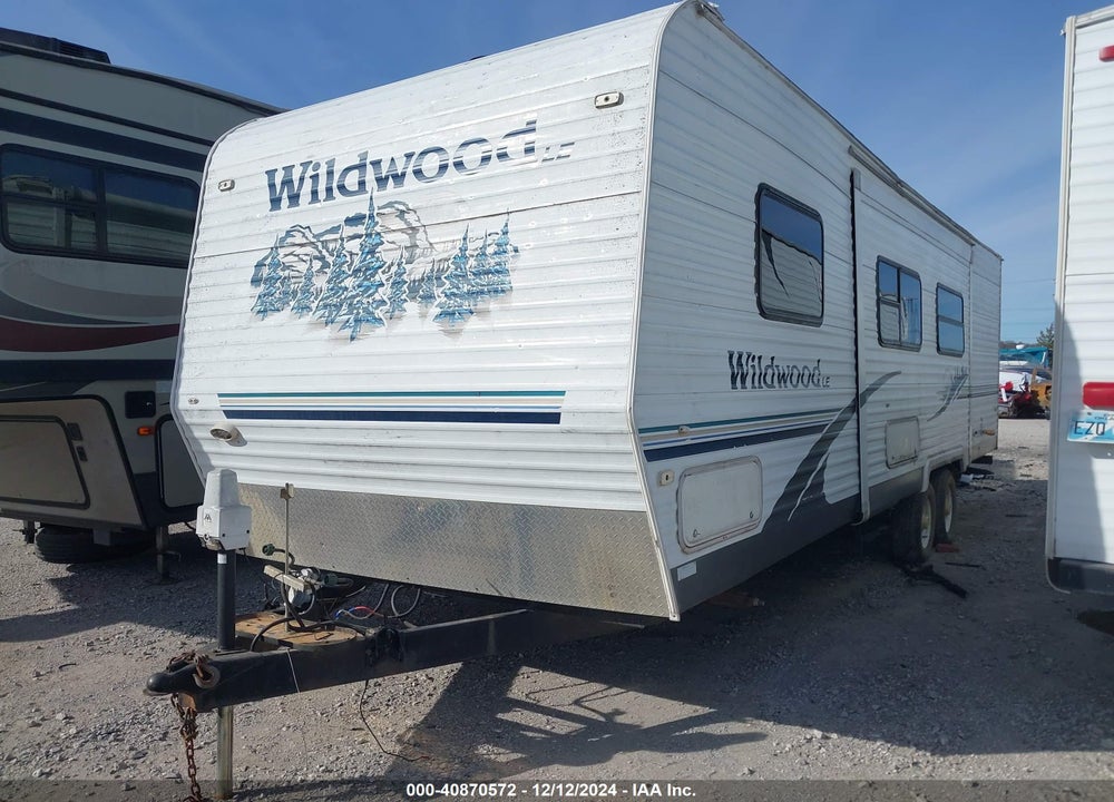 2006 FOREST RIVER WILDWOOD 28BGSSLE VIN: 4X4TWDB206A236937