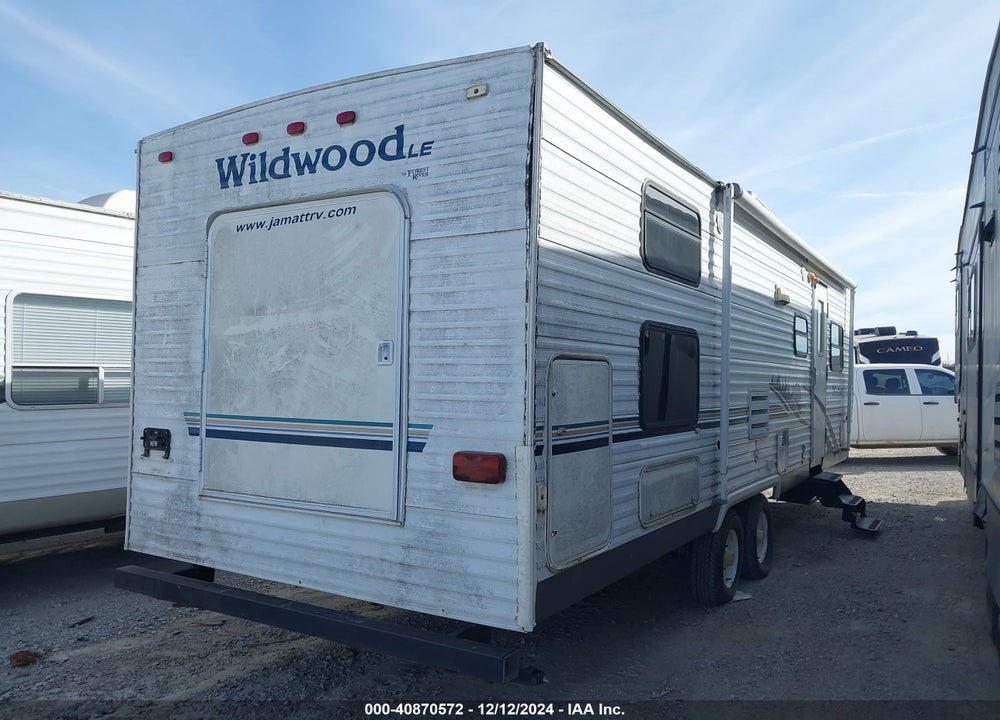2006 FOREST RIVER WILDWOOD 28BGSSLE VIN: 4X4TWDB206A236937