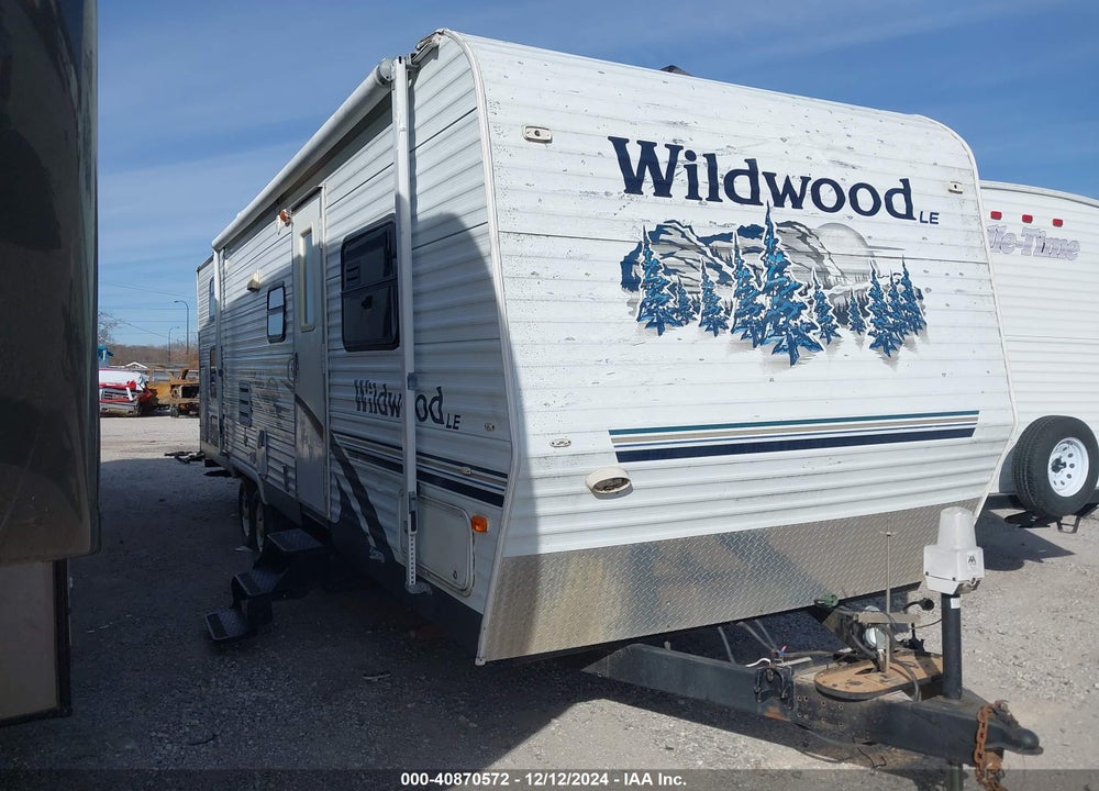 2006 FOREST RIVER WILDWOOD 28BGSSLE VIN: 4X4TWDB206A236937