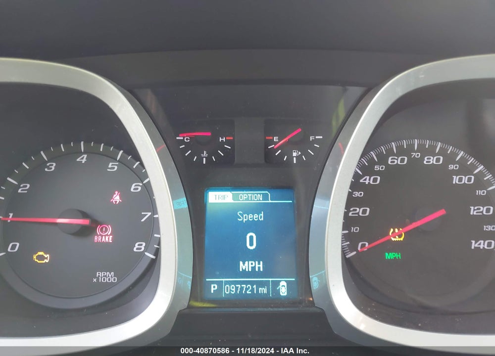 2013 CHEVROLET EQUINOX 1LT VIN: 2GNALDEK0D6292945