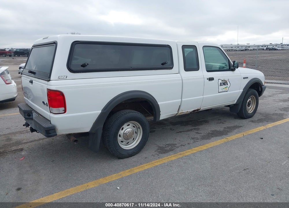 2000 FORD RANGER XL/XLT VIN: 1FTZR15V7YTA29898