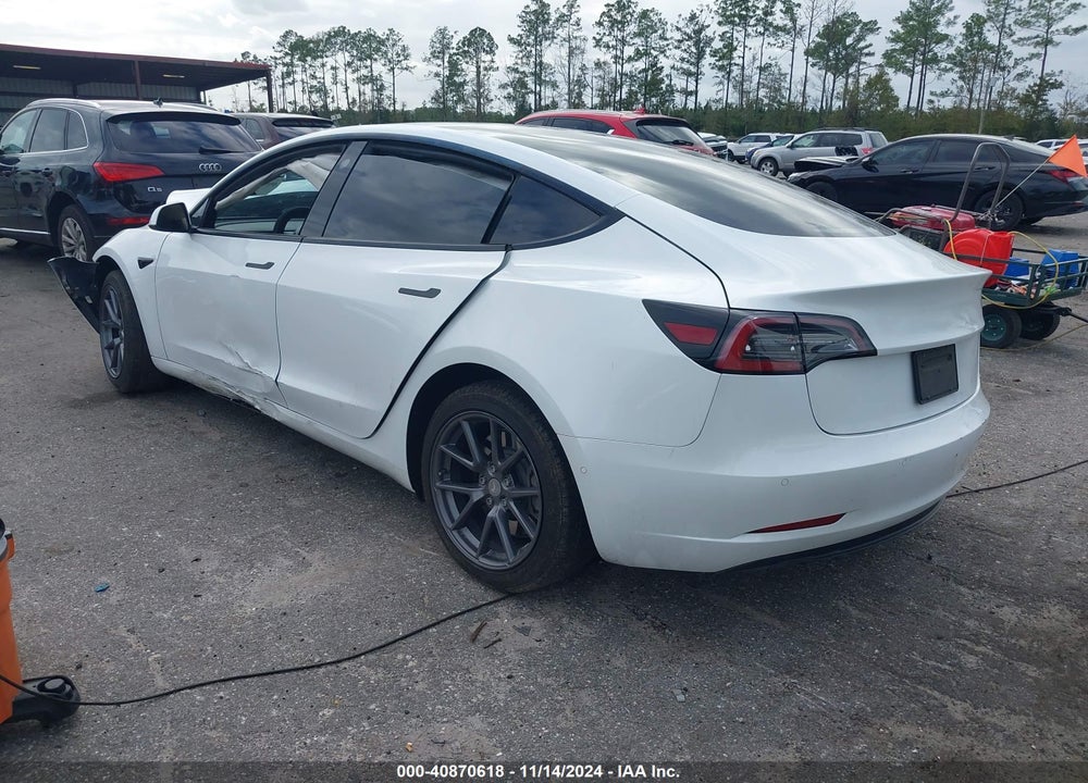 2021 TESLA MODEL 3 STANDARD RANGE PLUS REAR-WHEEL DRIVE VIN: 5YJ3E1EA0MF907974