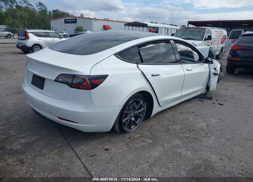 2021 TESLA MODEL 3 STANDARD RANGE PLUS REAR-WHEEL DRIVE VIN: 5YJ3E1EA0MF907974