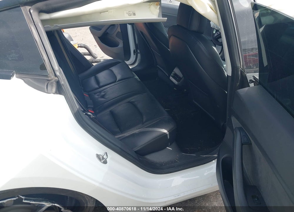 2021 TESLA MODEL 3 STANDARD RANGE PLUS REAR-WHEEL DRIVE VIN: 5YJ3E1EA0MF907974