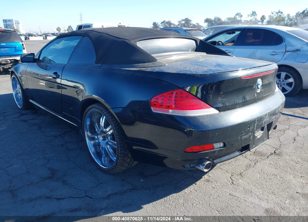 2005 BMW 645CI VIN: WBAEK73495B323026