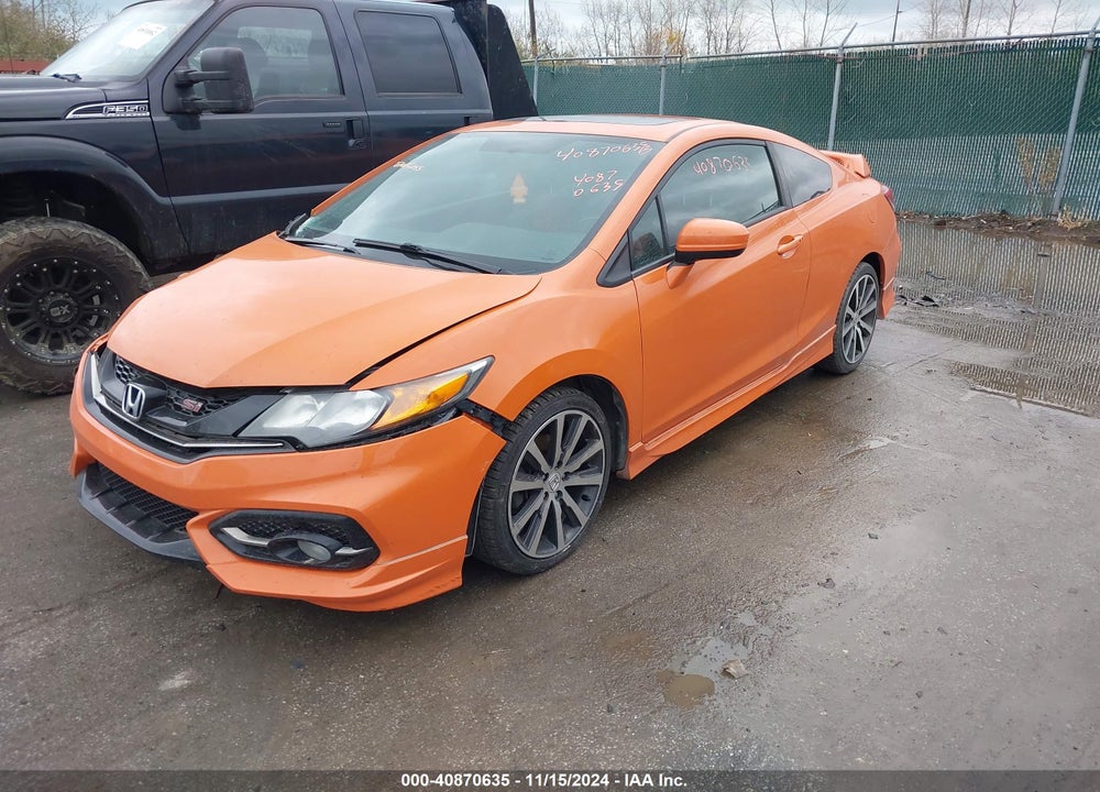2015 HONDA CIVIC SI VIN: 2HGFG4A5XFH704736