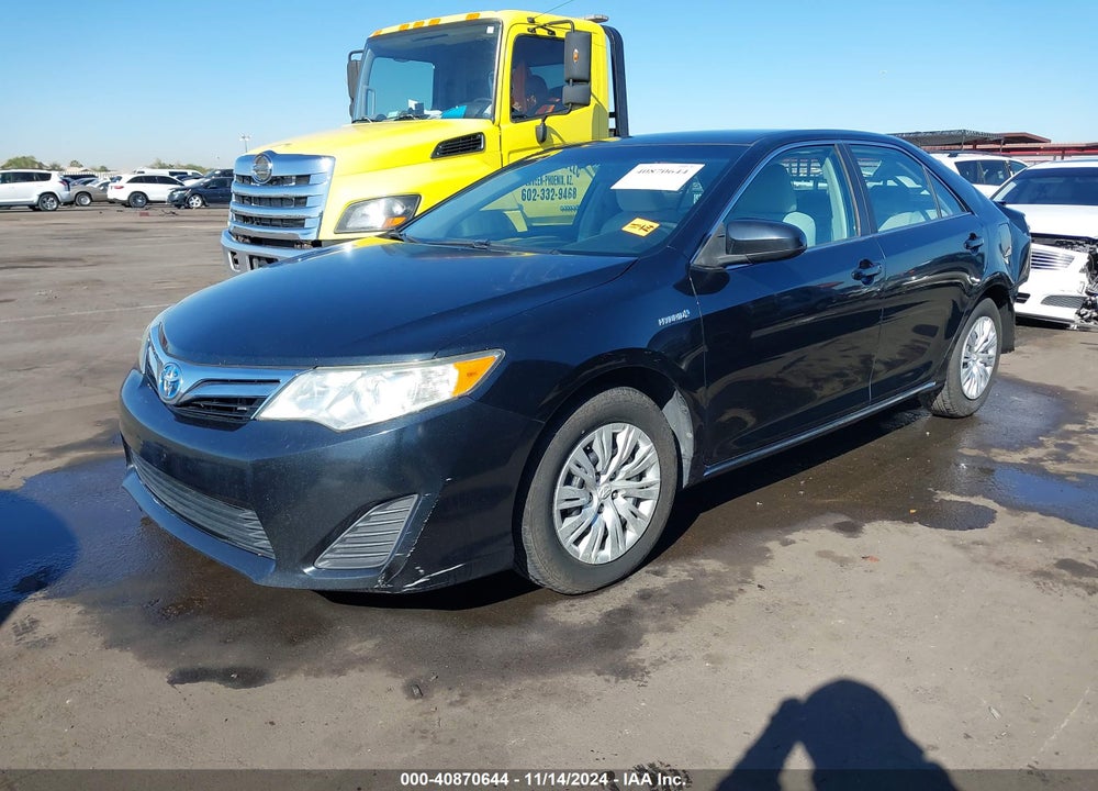 2012 TOYOTA CAMRY HYBRID LE VIN: 4T1BD1FK2CU005074