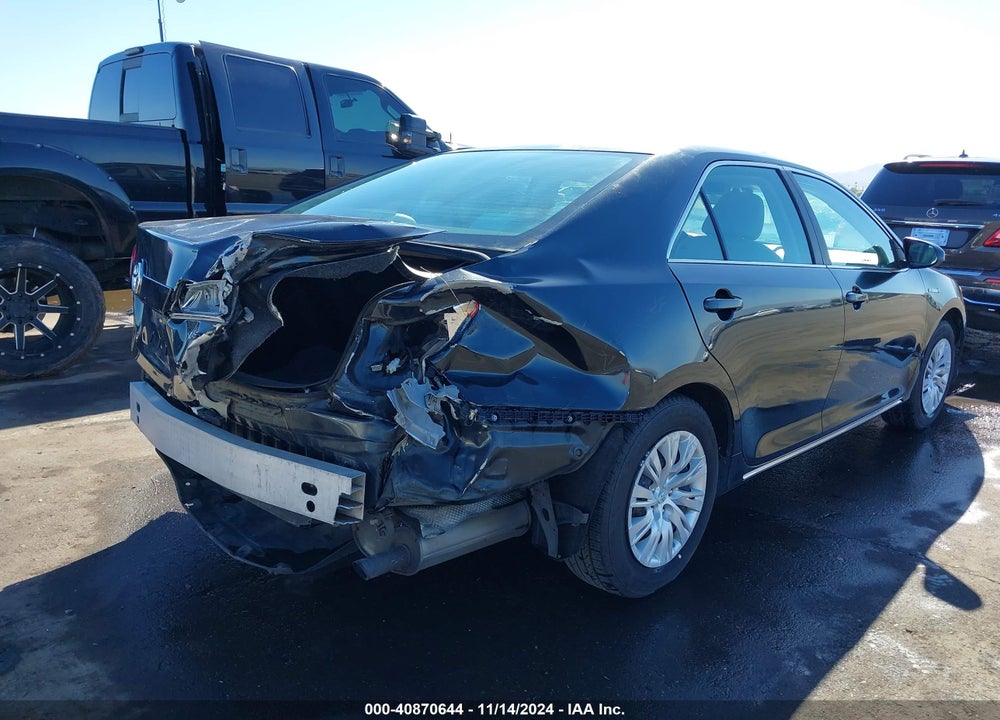 2012 TOYOTA CAMRY HYBRID LE VIN: 4T1BD1FK2CU005074