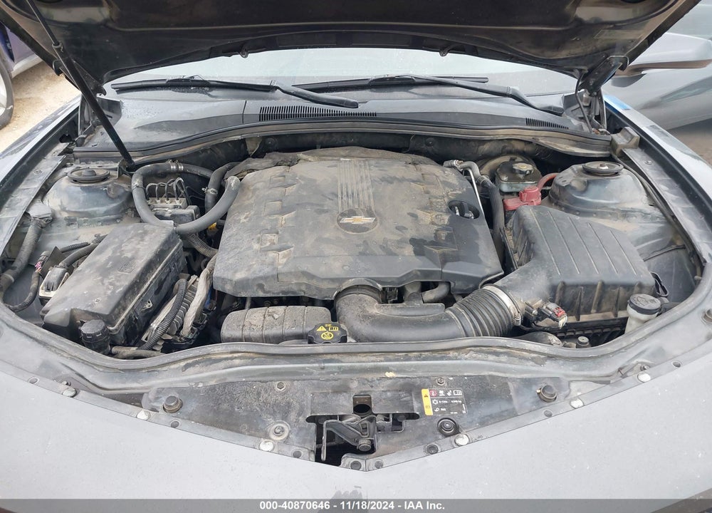 2013 CHEVROLET CAMARO 2LS VIN: 2G1FA1E39D9123588