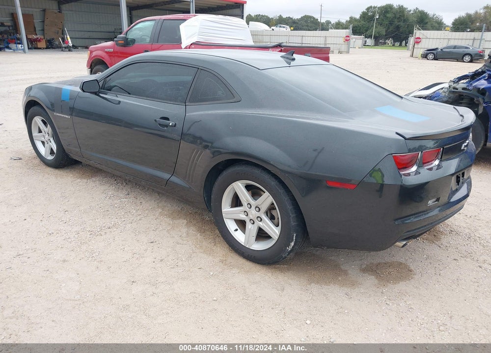 2013 CHEVROLET CAMARO 2LS VIN: 2G1FA1E39D9123588