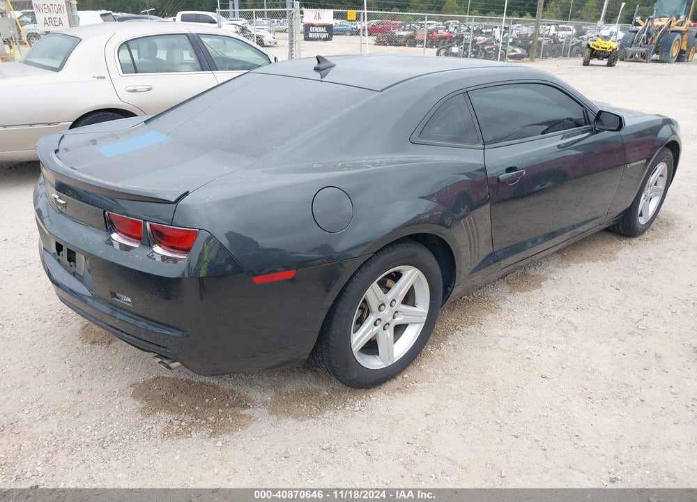 2013 CHEVROLET CAMARO 2LS VIN: 2G1FA1E39D9123588