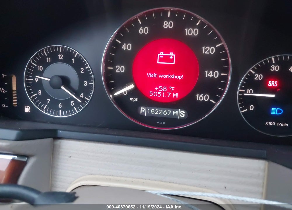 2004 MERCEDES-BENZ E 320 VIN: WDBUH65J04A438742