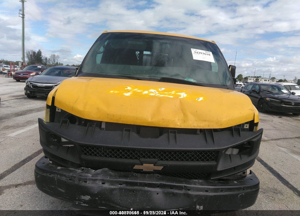 2015 CHEVROLET EXPRESS 2500 WORK VAN VIN: 1GCWGFCF6F1281877