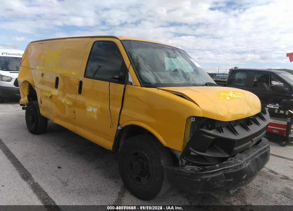 2015 CHEVROLET EXPRESS 2500 WORK VAN VIN: 1GCWGFCF6F1281877