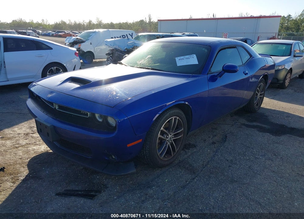2019 DODGE CHALLENGER GT AWD VIN: 2C3CDZKGXKH752596