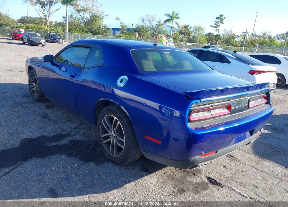 2019 DODGE CHALLENGER GT AWD VIN: 2C3CDZKGXKH752596