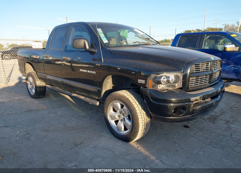 2004 DODGE RAM 1500 SLT/LARAMIE VIN: 1D7HU18D94S653530