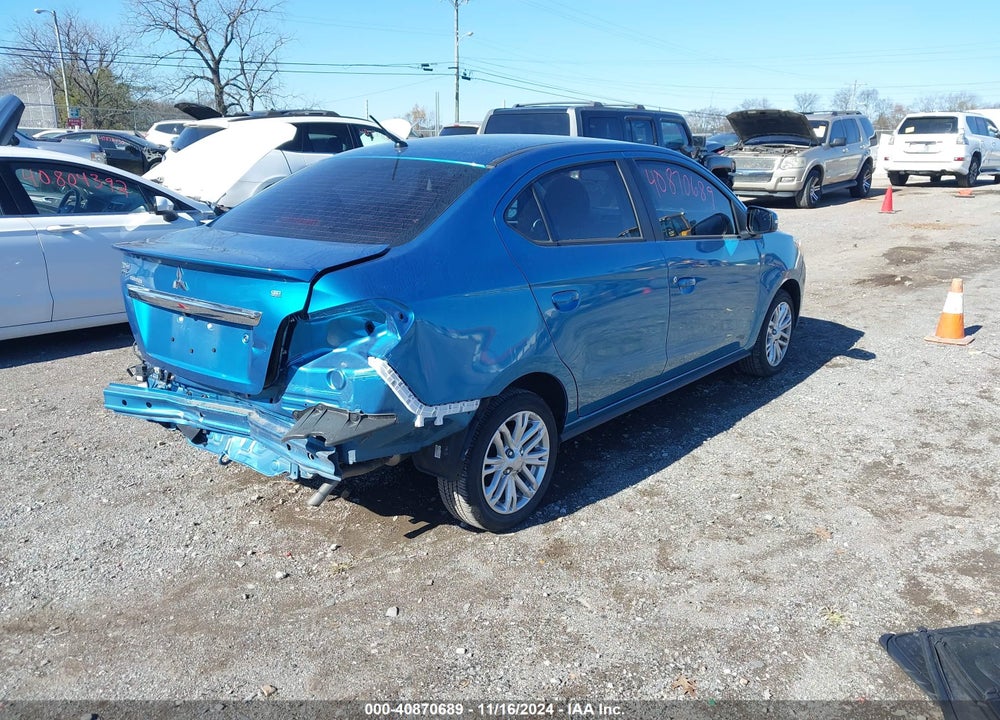 2023 MITSUBISHI MIRAGE G4 SE VIN: ML32FVFJ8PHF01949