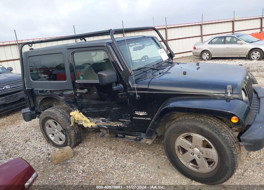 2007 JEEP WRANGLER SAHARA VIN: 1J4FA54117L177005