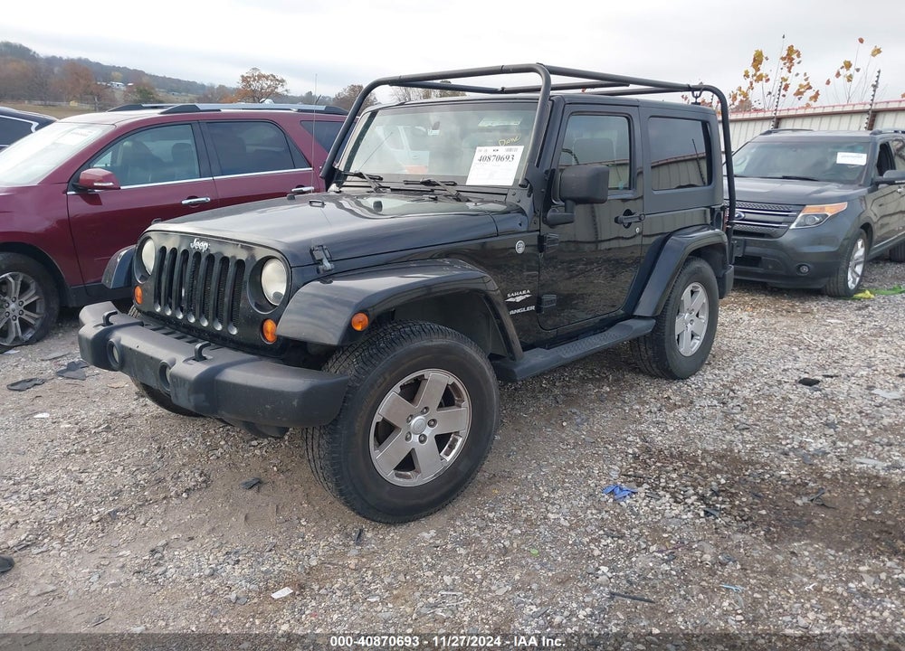 2007 JEEP WRANGLER SAHARA VIN: 1J4FA54117L177005