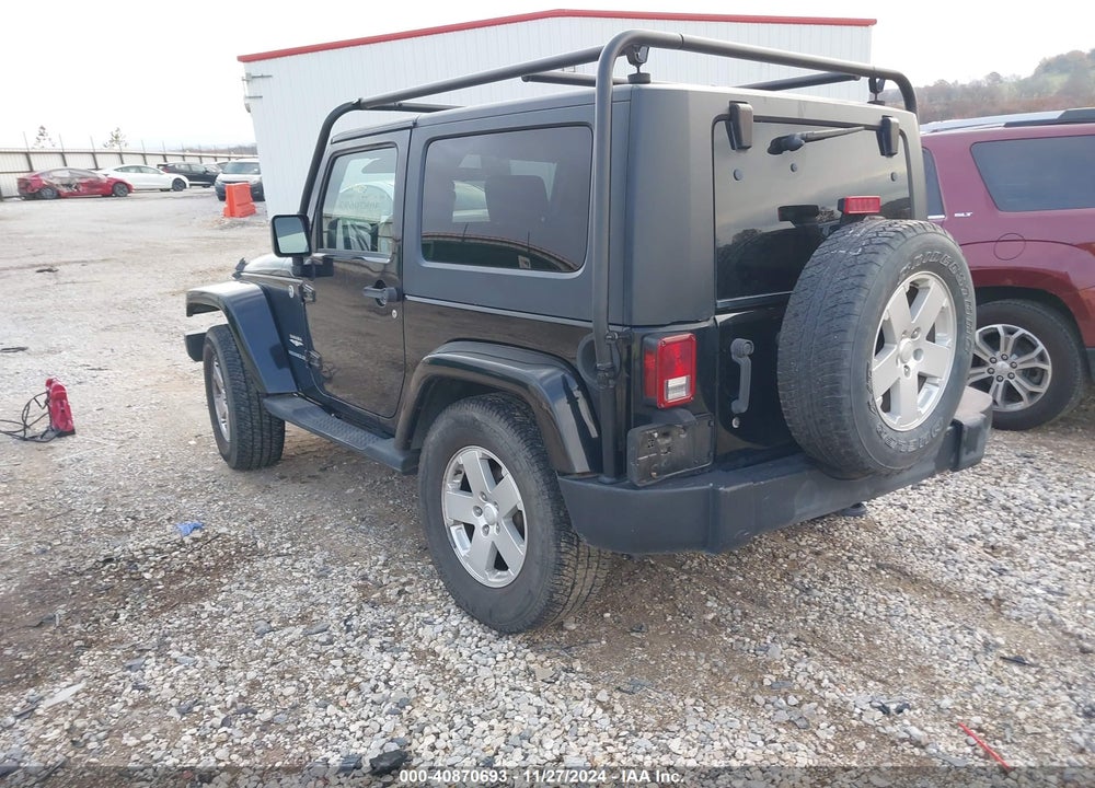 2007 JEEP WRANGLER SAHARA VIN: 1J4FA54117L177005
