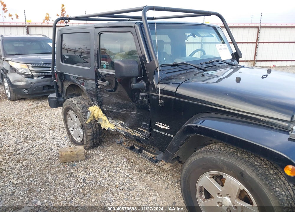 2007 JEEP WRANGLER SAHARA VIN: 1J4FA54117L177005
