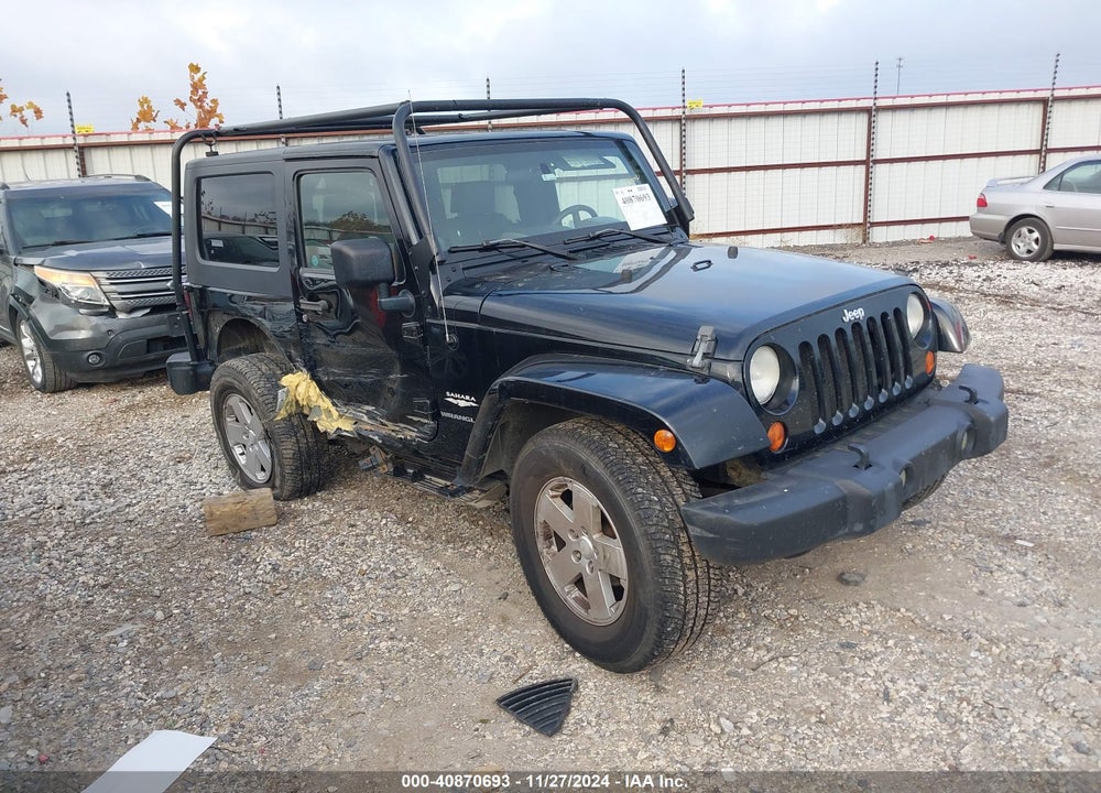 2007 JEEP WRANGLER SAHARA VIN: 1J4FA54117L177005