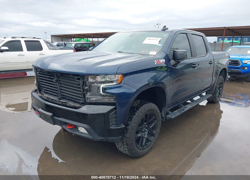 2021 CHEVROLET SILVERADO 1500 4WD SHORT BED LT TRAIL BOSS VIN: 3GCPYFED1MG469542