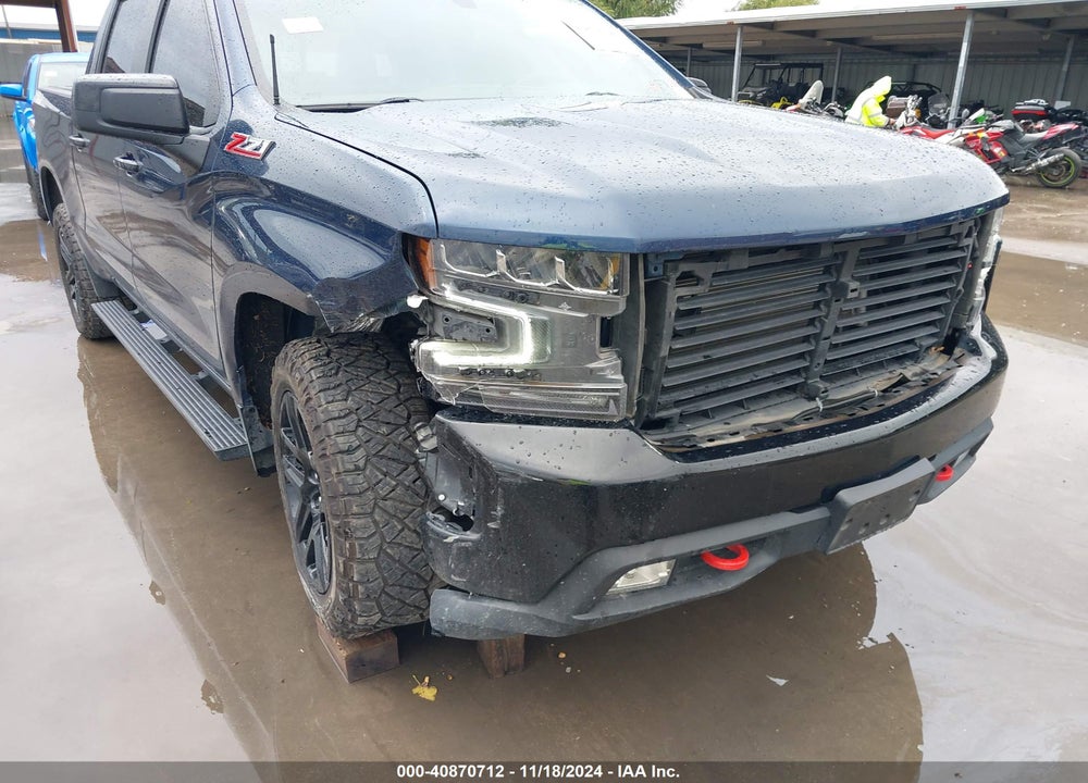 2021 CHEVROLET SILVERADO 1500 4WD SHORT BED LT TRAIL BOSS VIN: 3GCPYFED1MG469542
