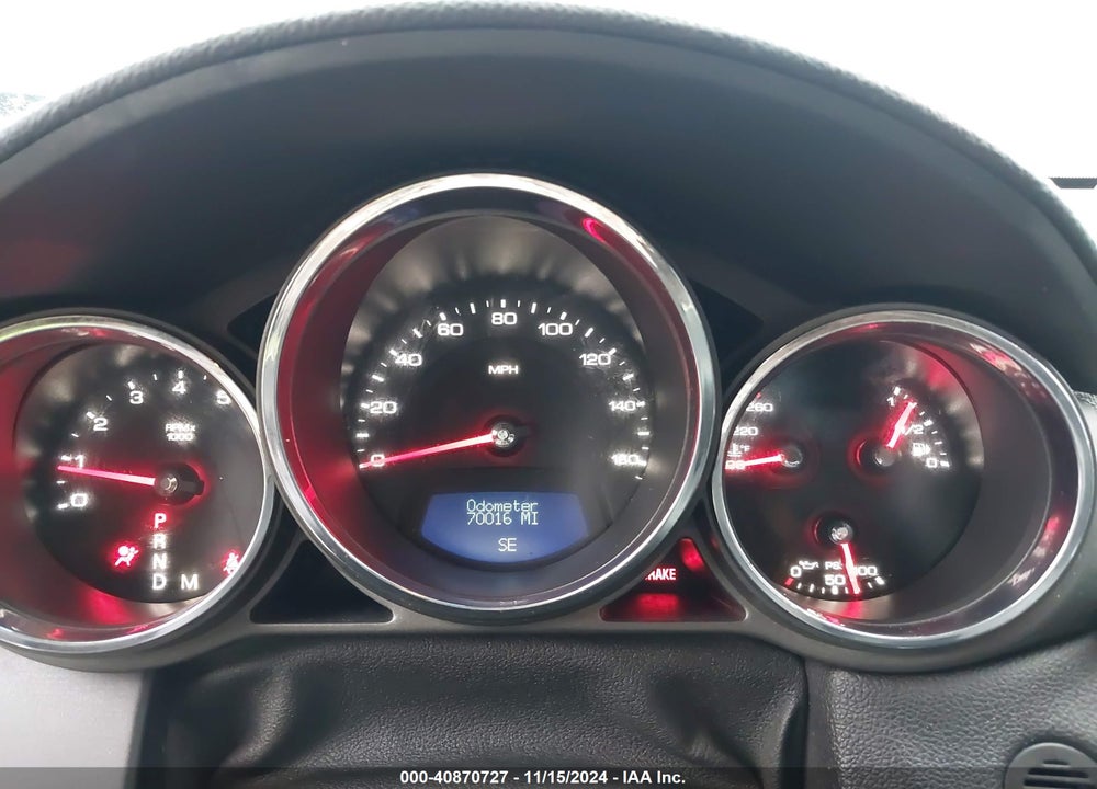 2014 CADILLAC CTS PERFORMANCE VIN: 1G6DG1E35E0167647