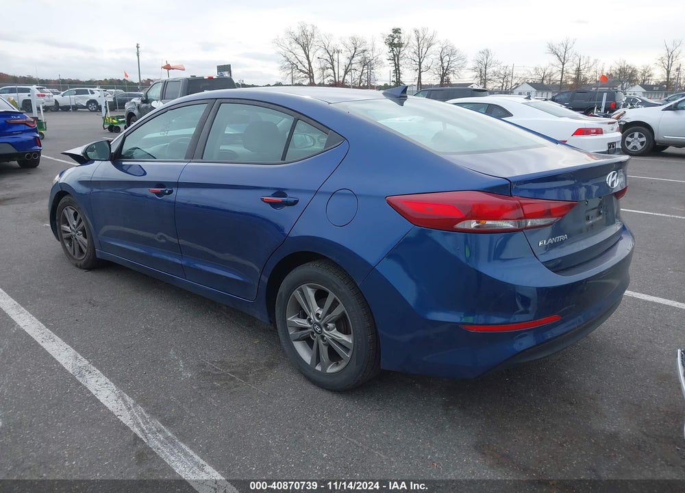 2017 HYUNDAI ELANTRA SE VIN: 5NPD84LF3HH108855