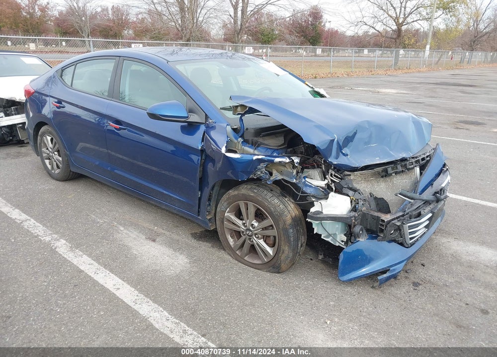 2017 HYUNDAI ELANTRA SE VIN: 5NPD84LF3HH108855