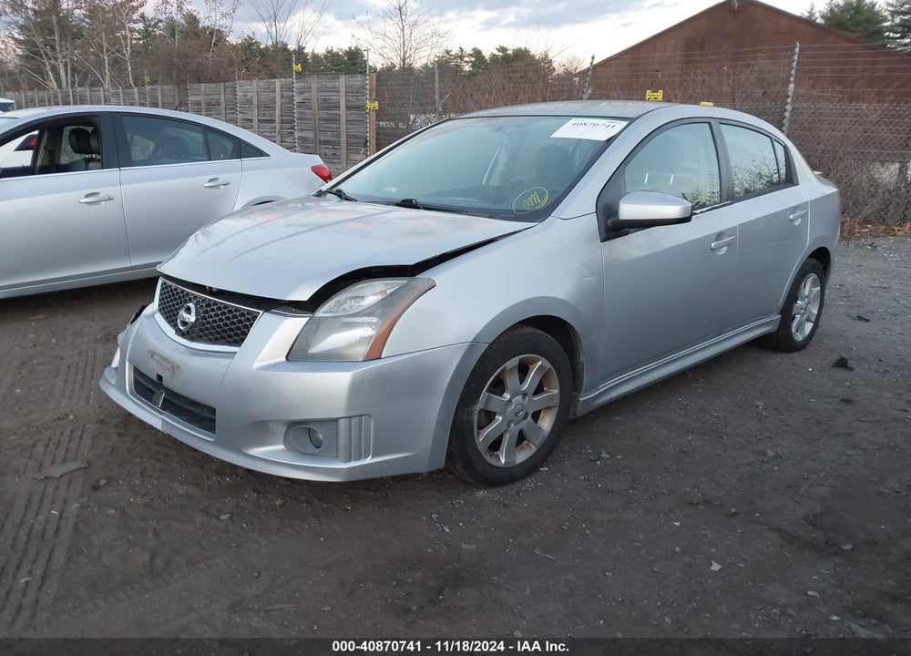 2012 NISSAN SENTRA 2.0 SR VIN: 3N1AB6AP6CL637580