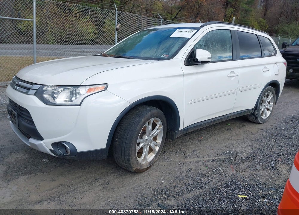 2015 MITSUBISHI OUTLANDER SE VIN: JA4AZ3A33FZ012646