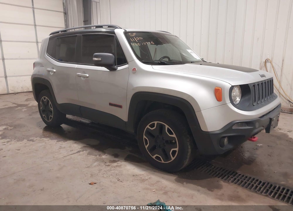 2015 JEEP RENEGADE TRAILHAWK VIN: ZACCJBCT0FPB57237