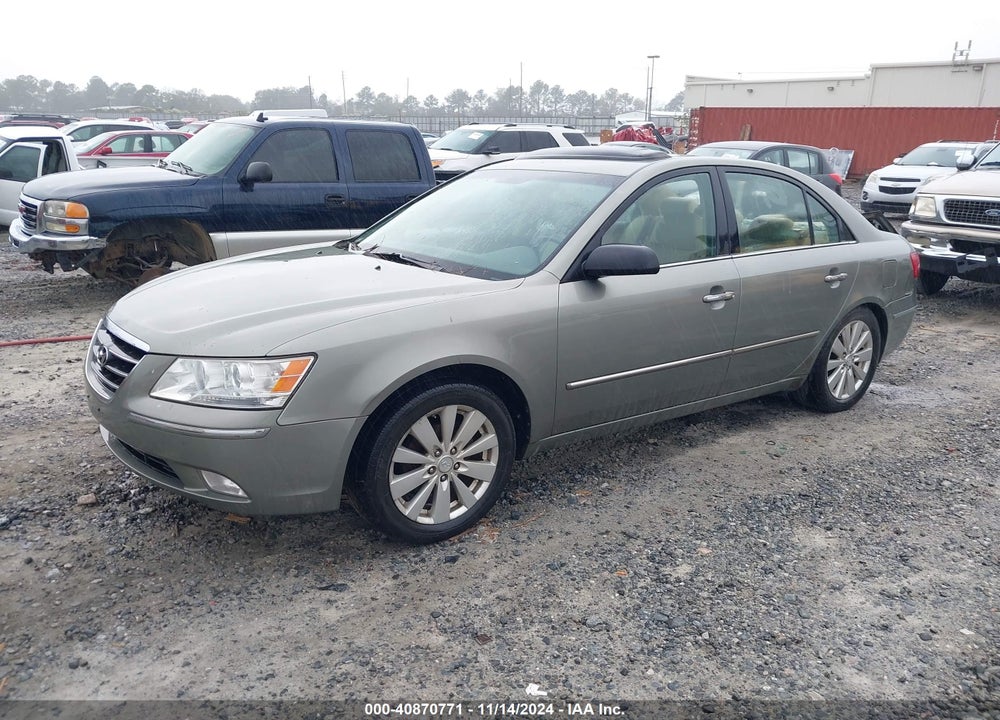 2009 HYUNDAI SONATA LIMITED VIN: 5NPEU46C89H493140