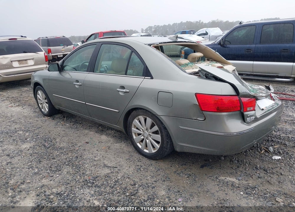 2009 HYUNDAI SONATA LIMITED VIN: 5NPEU46C89H493140