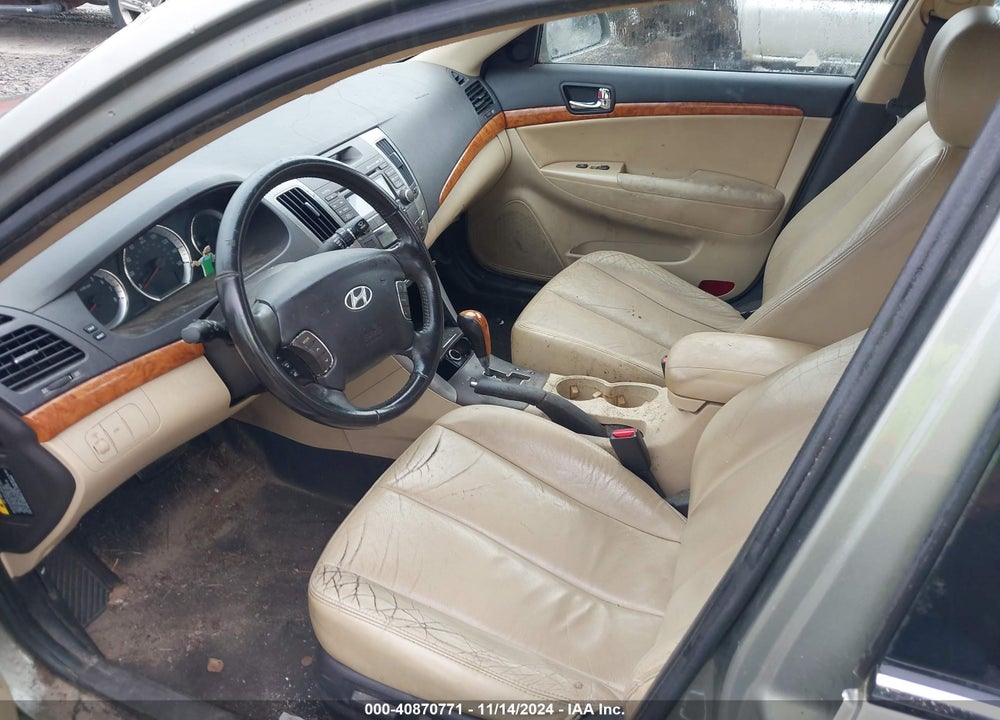 2009 HYUNDAI SONATA LIMITED VIN: 5NPEU46C89H493140