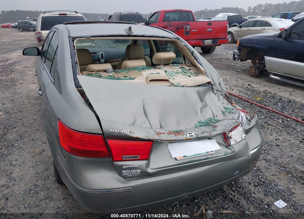 2009 HYUNDAI SONATA LIMITED VIN: 5NPEU46C89H493140