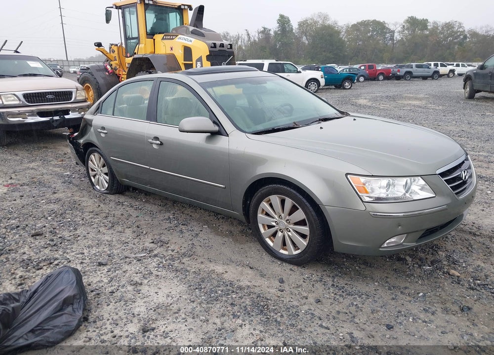 2009 HYUNDAI SONATA LIMITED VIN: 5NPEU46C89H493140