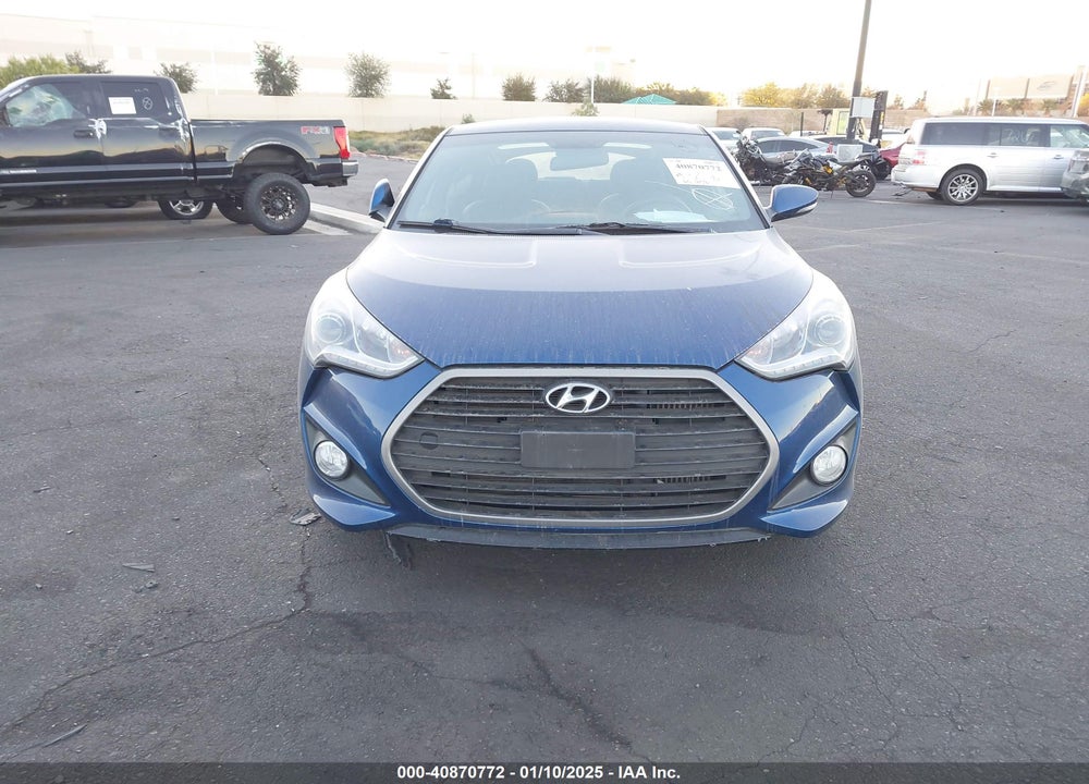 2017 HYUNDAI VELOSTER TURBO VIN: KMHTC6AEXHU309878