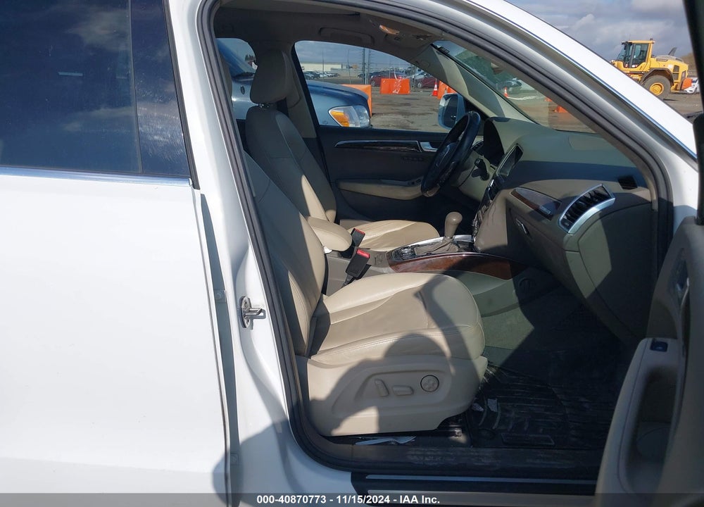 2012 AUDI Q5 2.0T PREMIUM VIN: WA1LFAFP4CA016099