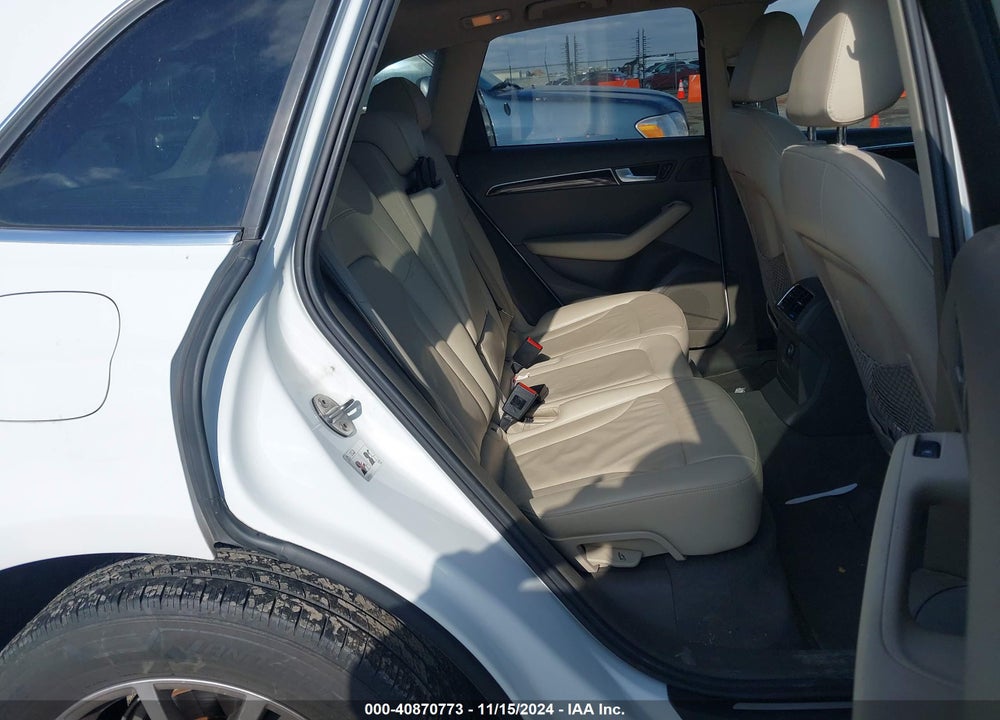 2012 AUDI Q5 2.0T PREMIUM VIN: WA1LFAFP4CA016099