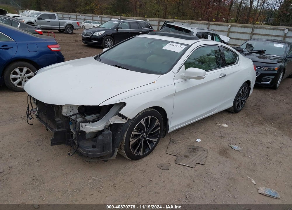2016 HONDA ACCORD VIN: 1HGCT2B80GA002212