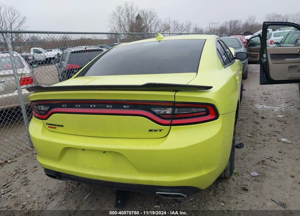 2016 DODGE CHARGER SXT VIN: 2C3CDXJG5GH189048