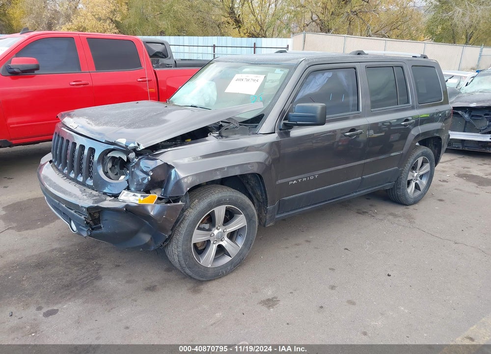 2016 JEEP PATRIOT HIGH ALTITUDE EDITION VIN: 1C4NJRFB4GD651246