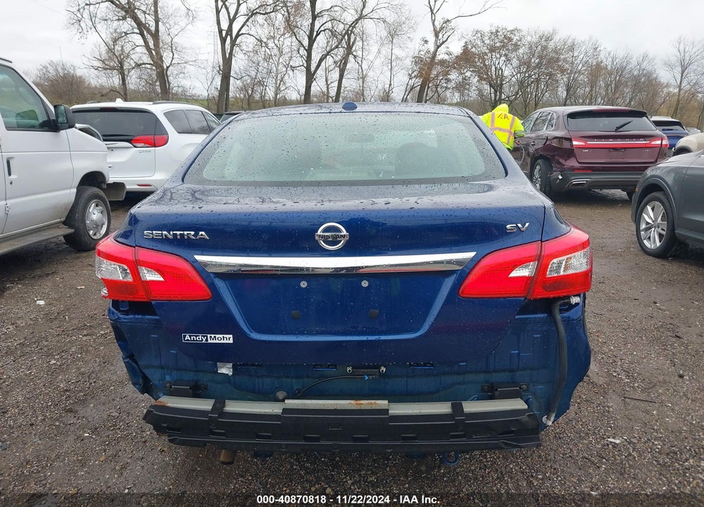 2019 NISSAN SENTRA SV VIN: 3N1AB7AP9KY318777